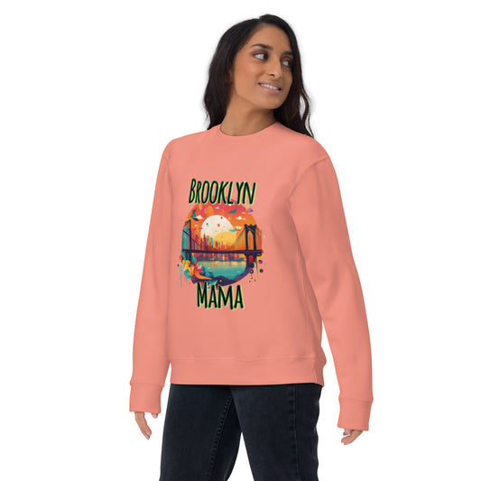 Brooklyn Mama - Unisex Premium Sweatshirt